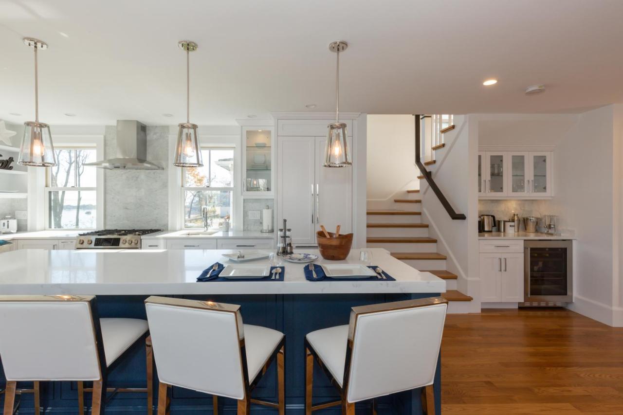Luxury Oceanfront Bayside Jewel Villa Quincy Exterior foto